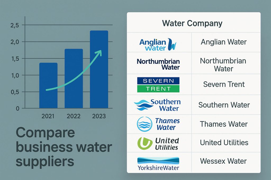 compare business water suppliers