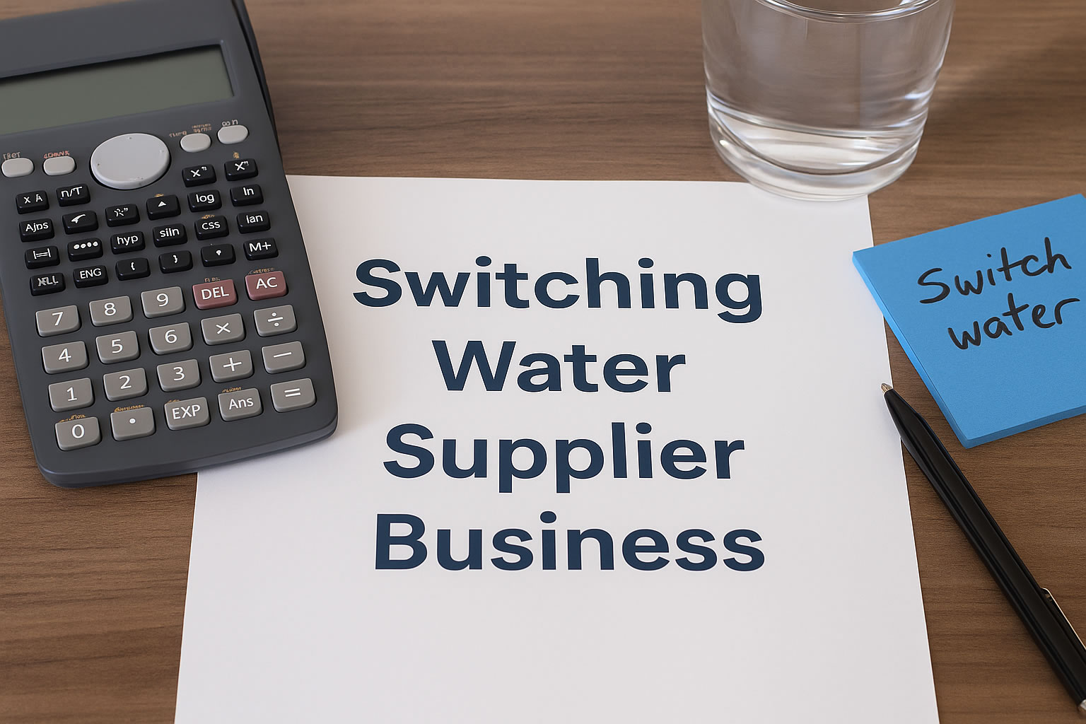  Switching Water Supplier for Business: Everything You Need to Know